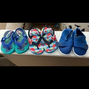 Summer sandals and water shoes